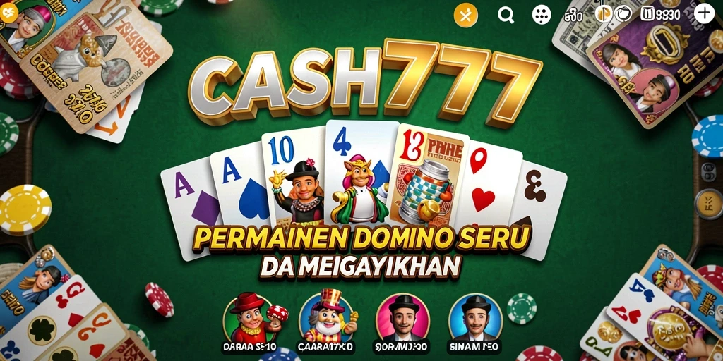 Tangkapan layar gameplay <strong>CASH777</strong> yang menunjukkan keseruan bermain Domino.