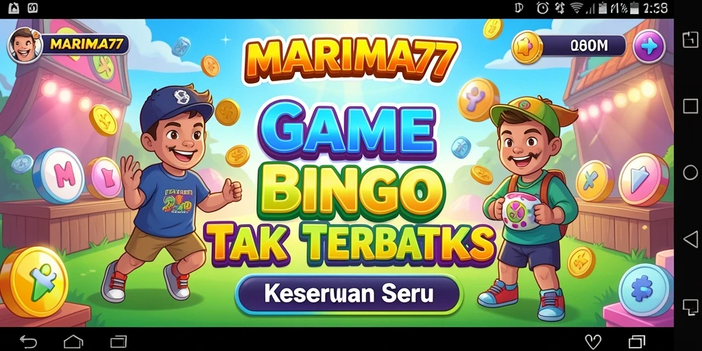 Tampilan gameplay Bingo yang menarik dan mengasyikkan.