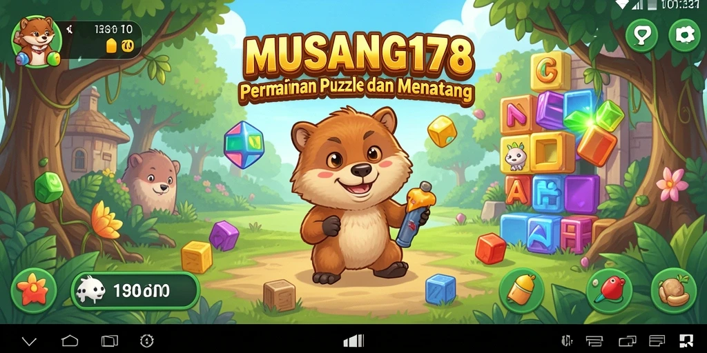 Screenshot gameplay MUSANG178 dengan tantangan puzzle yang seru.
