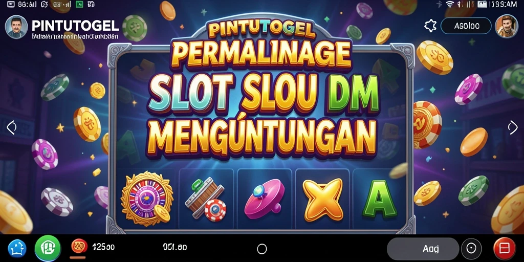 Tampilan menarik dari gameplay Slot PINTUTOGEL.