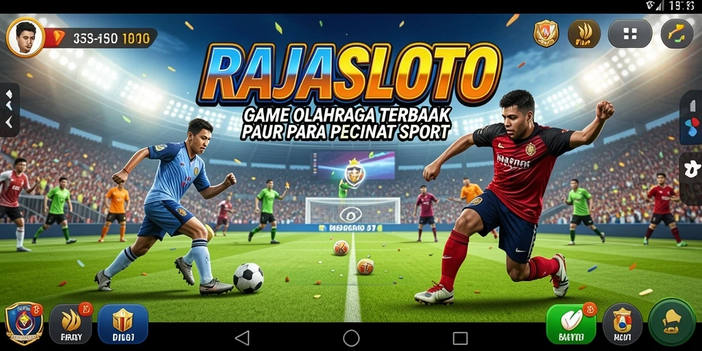 Tampilan gameplay seru dalam RAJASLOTO yang menantang.