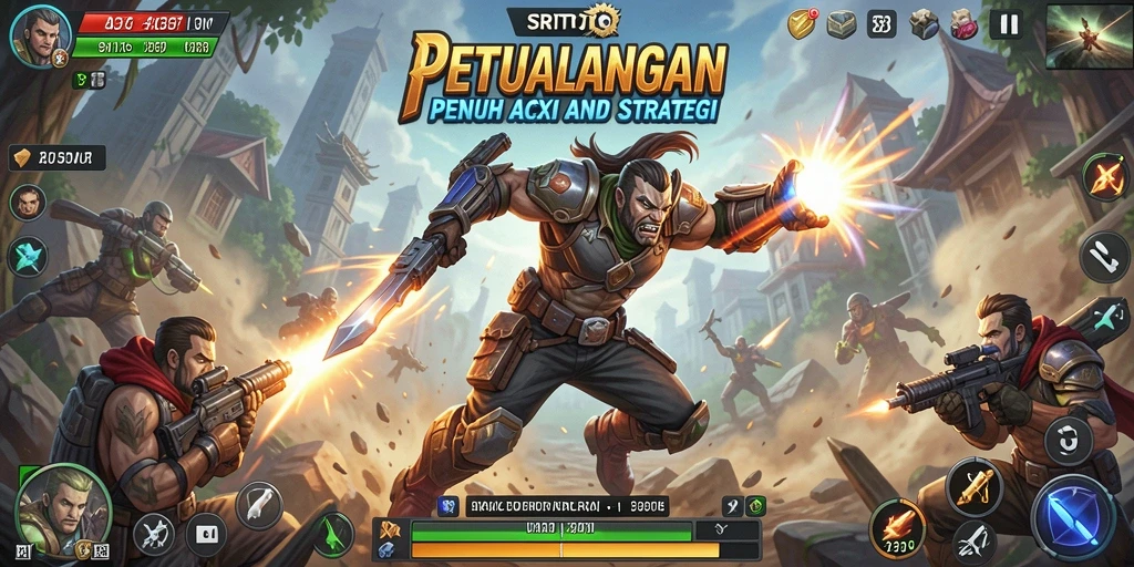 Gameplay menegangkan SRITOTO yang penuh aksi.