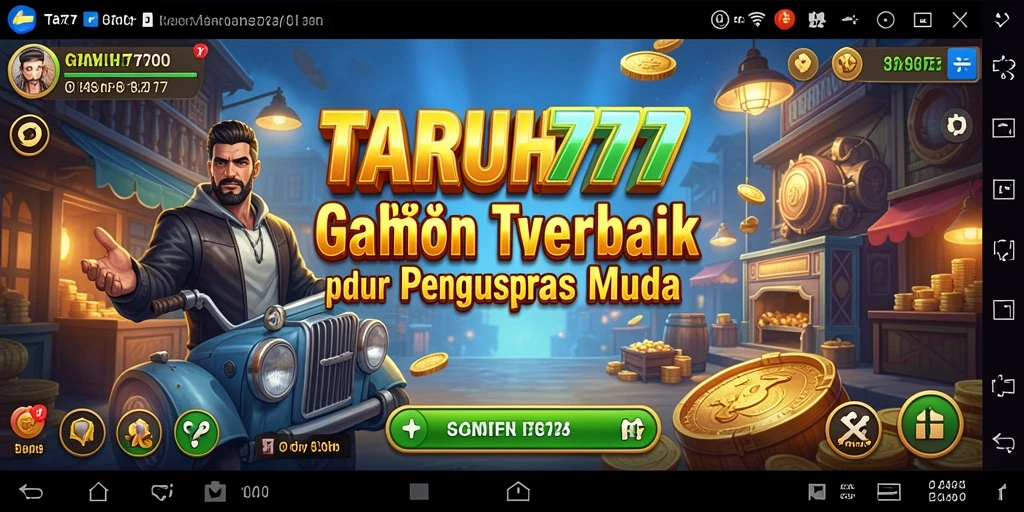 Tangkapan layar TARUH777 menunjukkan gameplay memukau dengan elemen Tycoon.